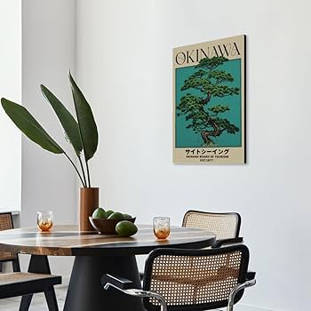 Amazon.com: Retro Okinawa Sightseeing Travel Poster Japanese