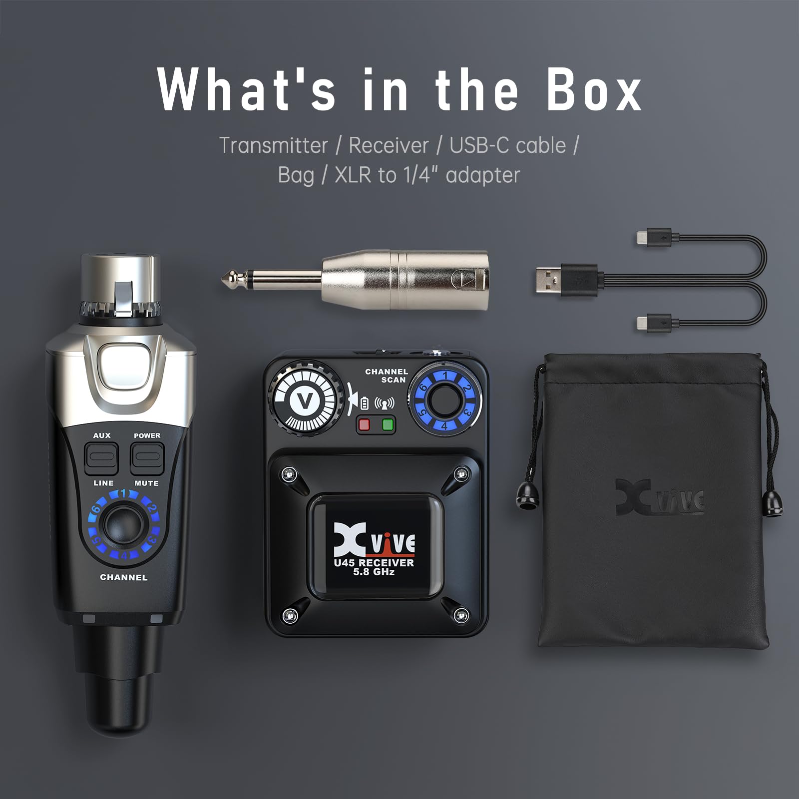 Amazon.com: Xvive: Wireless In-ear Monitor System