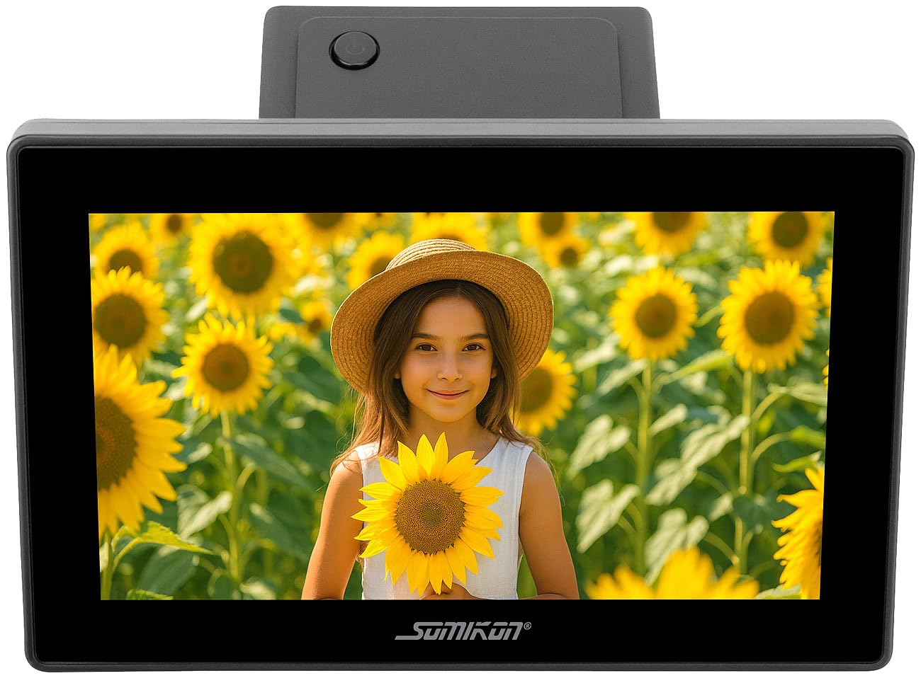 Scanner de diapositives et négatifs 48 Mpx avec écran tactile 7" SD-1805 [Somikon]