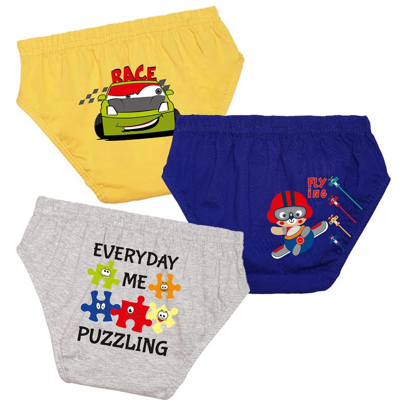 Image of Nusyl Boy's Cotton Regular Graphic Briefs