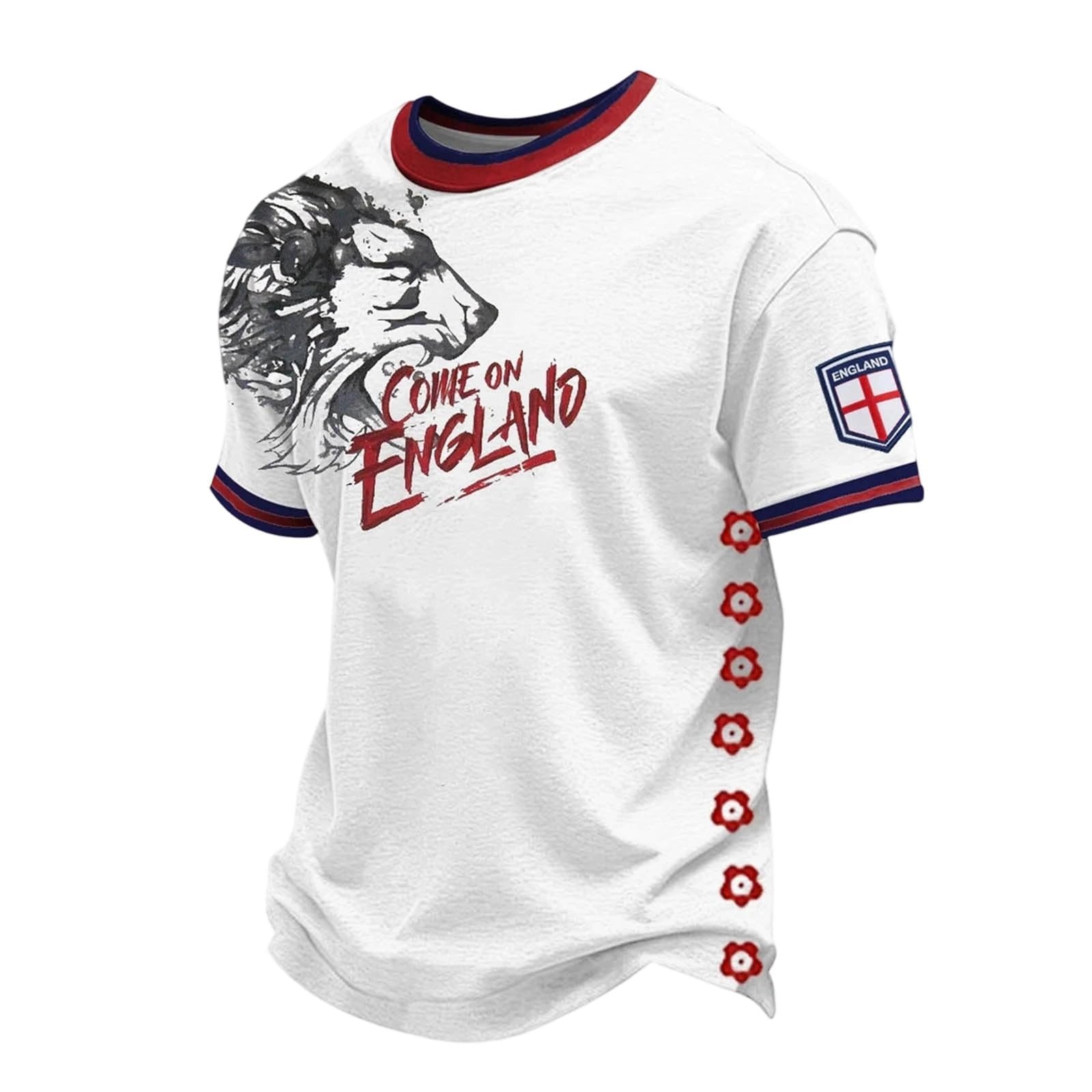 WDCHAOYUE Mens Scotland Flag Soccer T-Shirt Football 2026 World Cup Scotland Short Sleeve Crewneck Shirt for Football Fans Supporters
