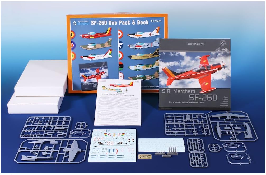 Special Hobby 1:72 -SIAI Marchetti SF-260 Duo Pac/Book