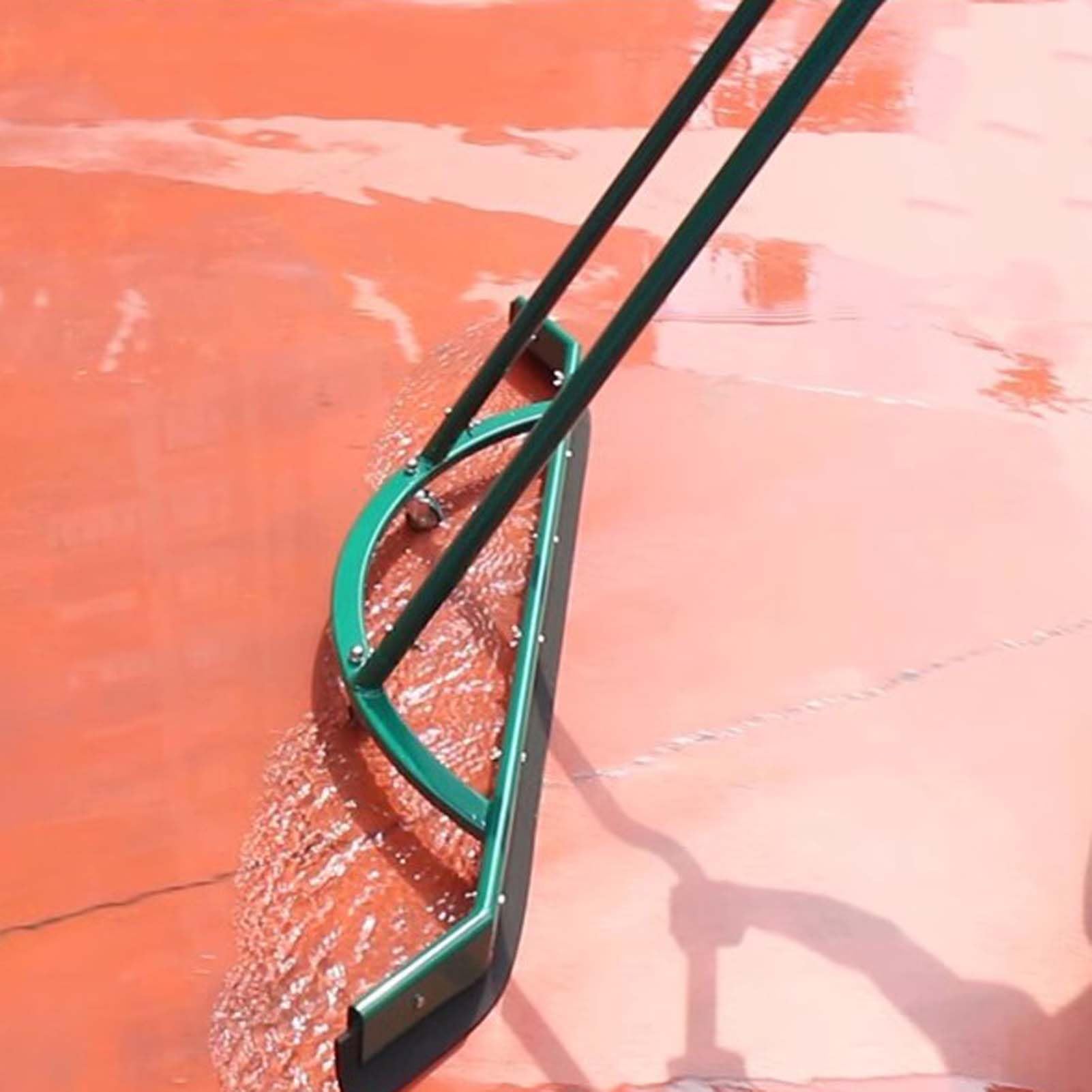 Spazzolone per Campi da Tennis, Scopa per Rugiada per Campi da Tennis, Rullo Ad Angolo Non Morto a 360 °, per Seminterrato di Scuole di Ospedali, Parco Giochi All'aperto