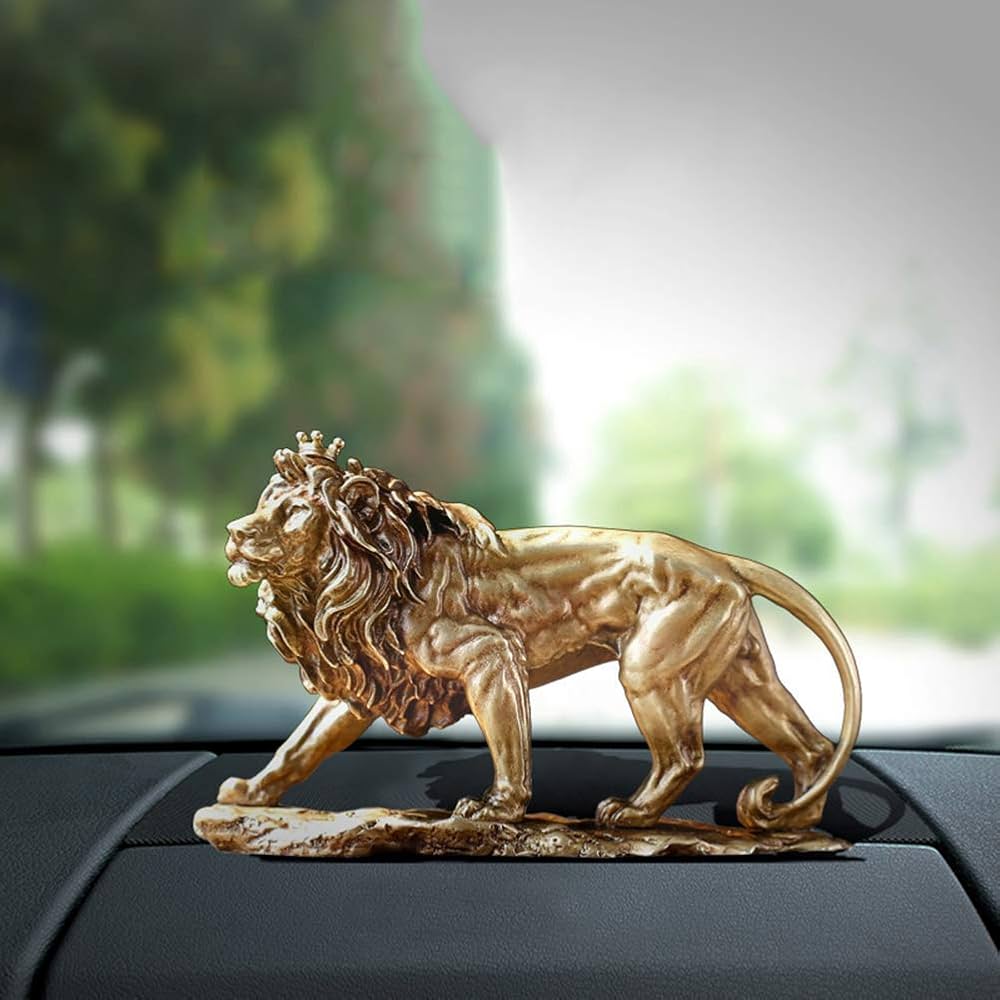 ブロンズ製ライオン彫刻 約15cm ブロンズ製ライオン彫刻 約15cm ブロンズ製ライオン彫刻 約15cm