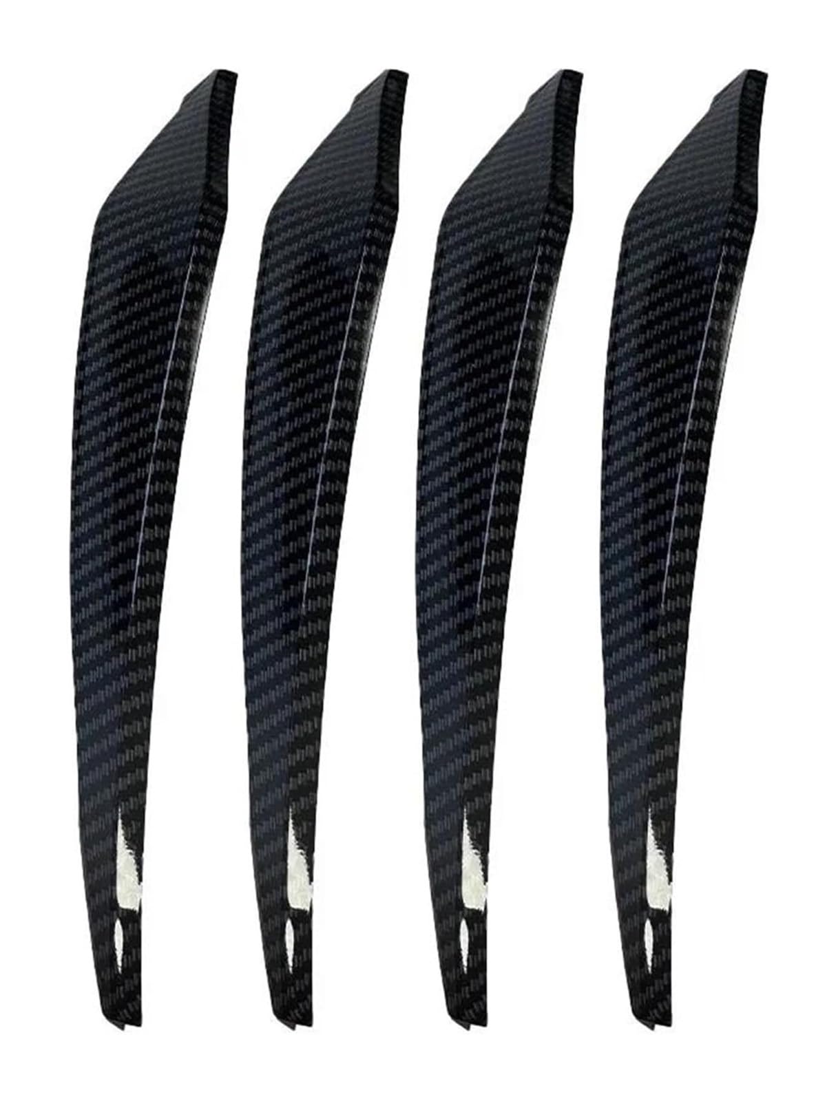 Guardabarros de rueda para Golf 3 4 5 6 7 8 estilo fibra de carbono 6