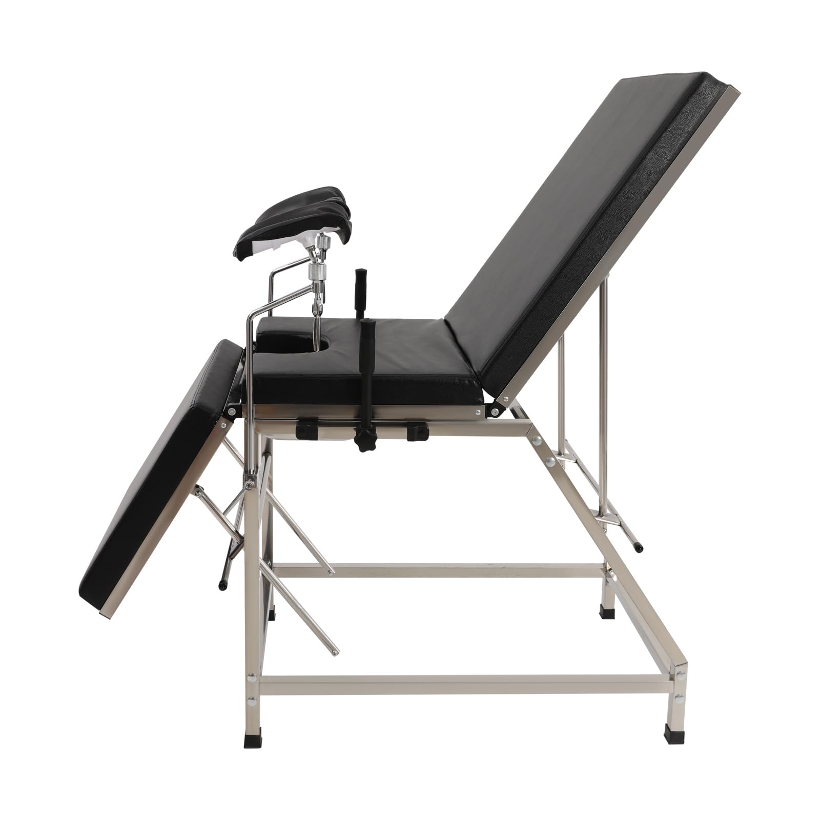 Gynäkologenstuhl Gynäkologische Untersuchungsstuhl Gynäkologischer Stuhl Untersuchungsstuhl, Ergonomische Struktur Gynäkologischer Stuhl, Bis zu 200 KG (Schwarz)