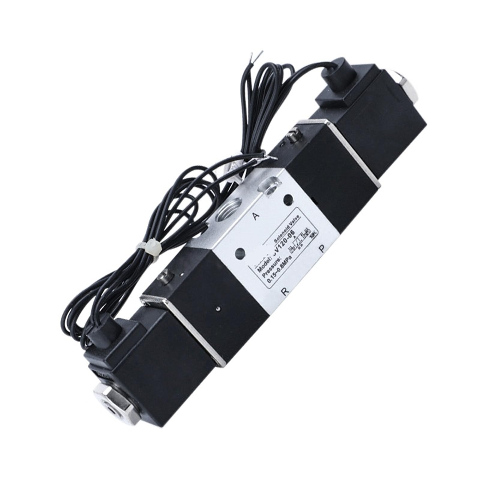 Électrovanne pneumatique 3/2 voies 3V120-M5-G normalement fermée DC24V