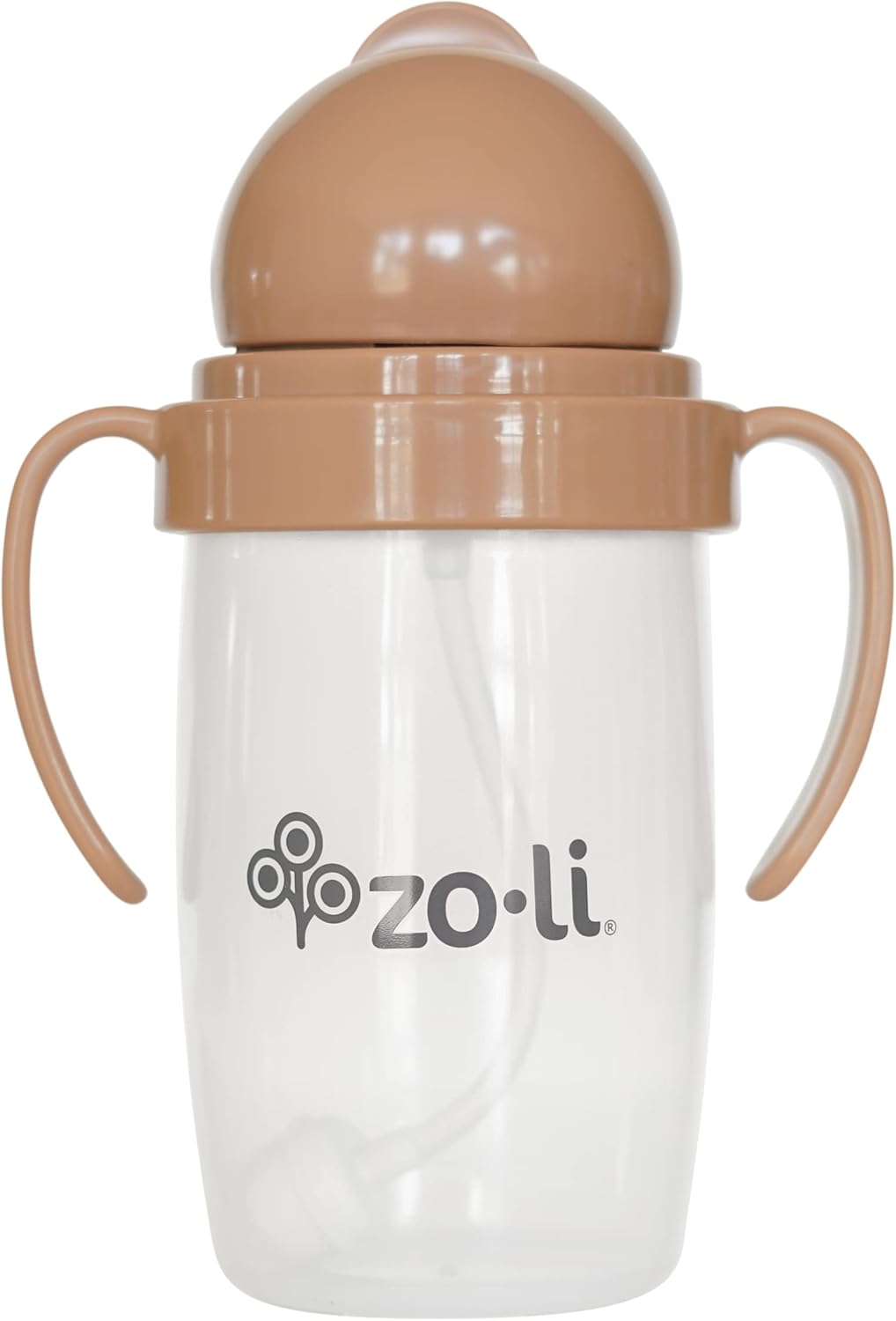 ZoLi BOT 2.0 Weighted Straw Sandstone Tan Training Cup with Handles
