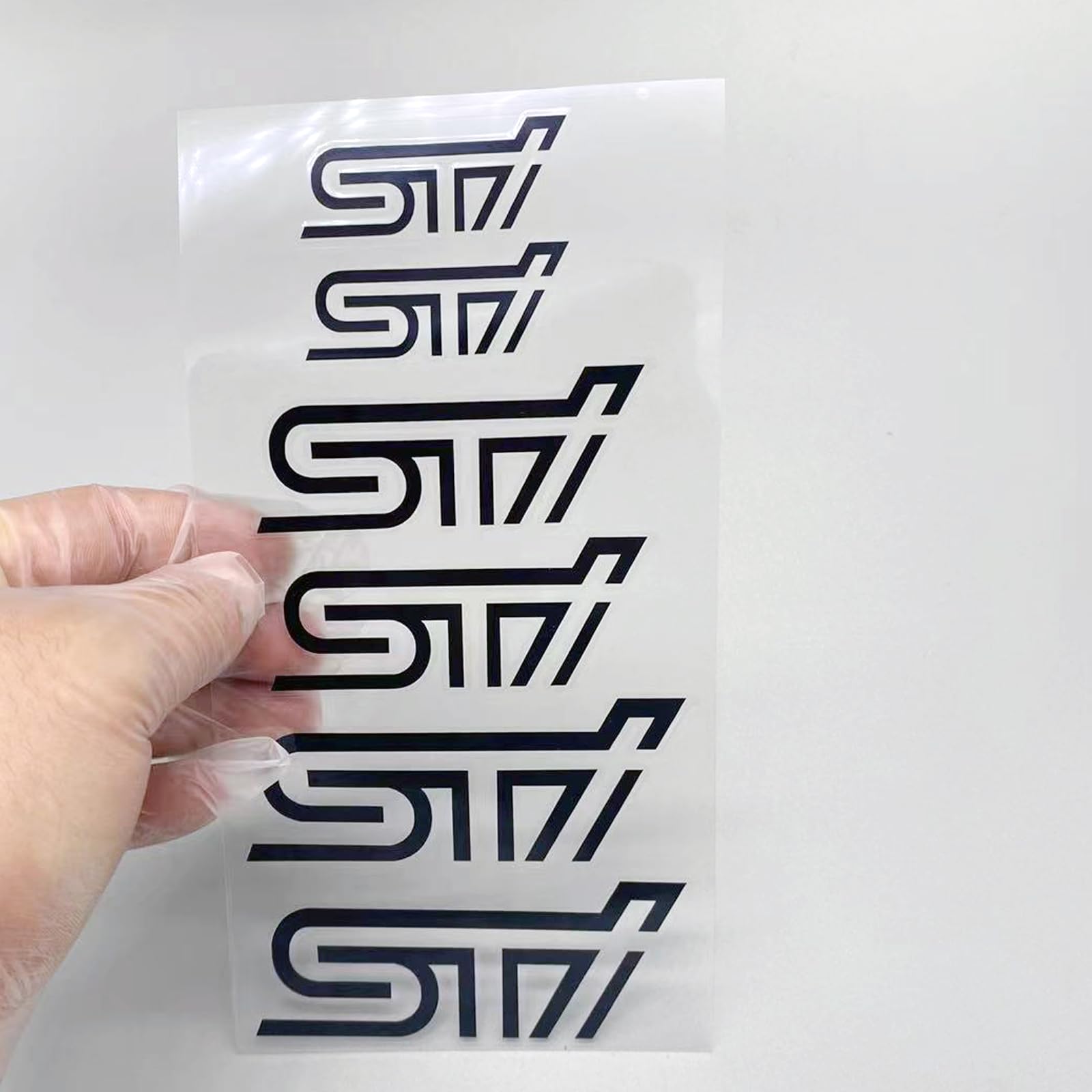 Amazon.co.jp: SPIRIT BEAST STI キャリパーステッカー ブレーキ 