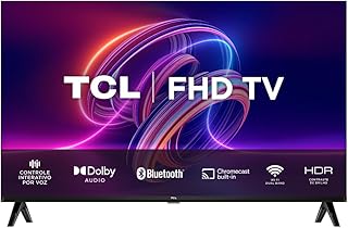 Smart TV TCL 40 Polegadas LED Full HD S5400A Android TV WiFi Bluetooth Google Assistente 40S5400A - Produto 8 mais recomendado com 4.4 estrelas