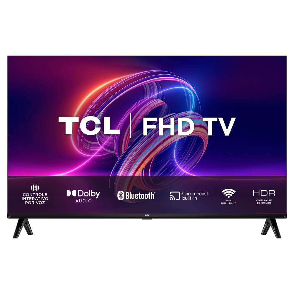 Smart TV TCL 40 Polegadas LED Full HD S5400A Android TV WiFi