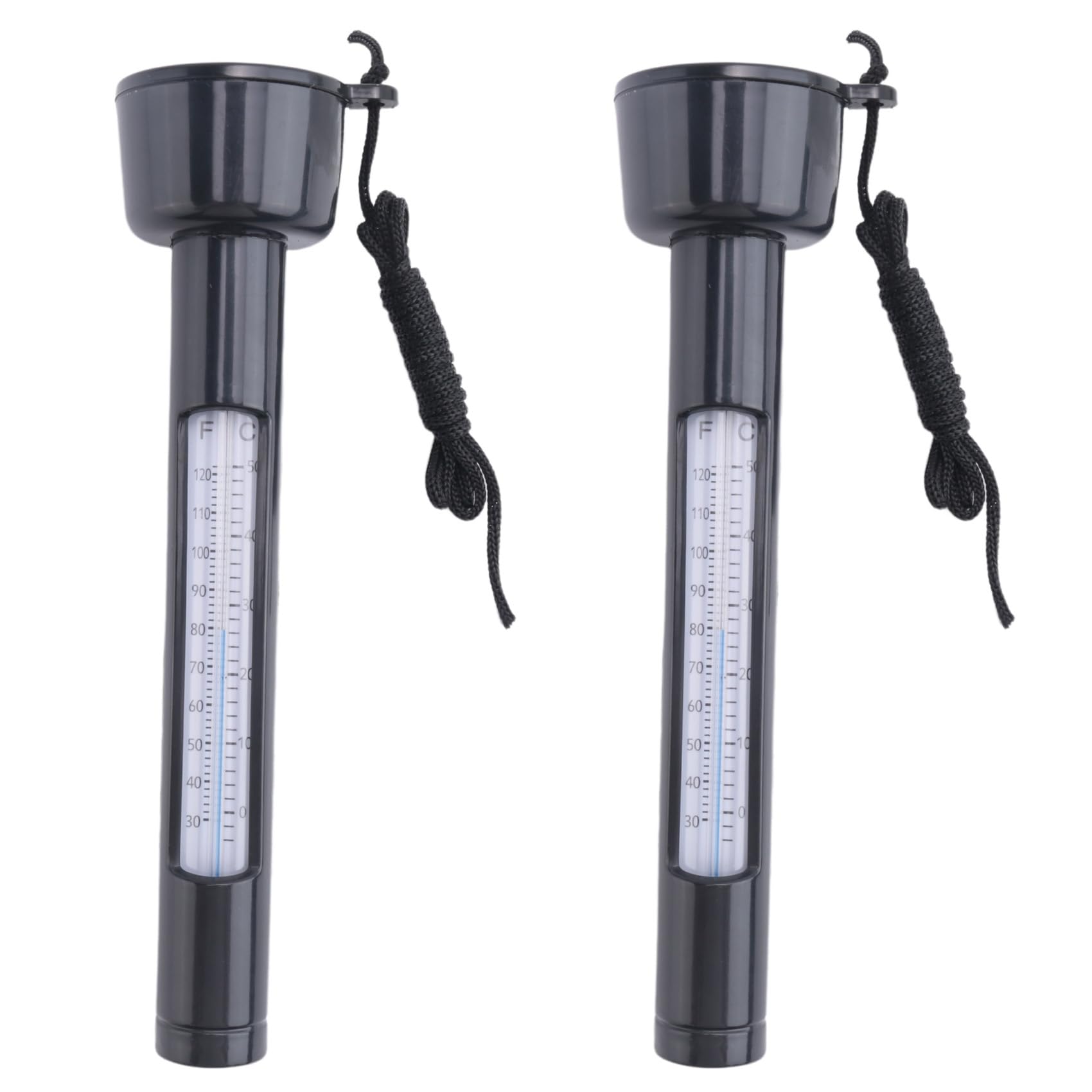 Jnchdghwa 2X Pool Thermometer Outdoor Swimming Pool Water Thermometer Floating Pool Thermometer for Swimming Pool