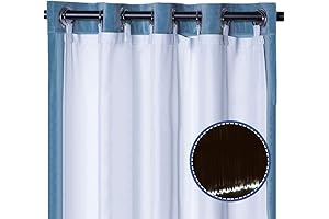 Rose Home Fashion Thermal Insulated Blackout Curtain Liners: The Perfect Darkening Solution for Your Home