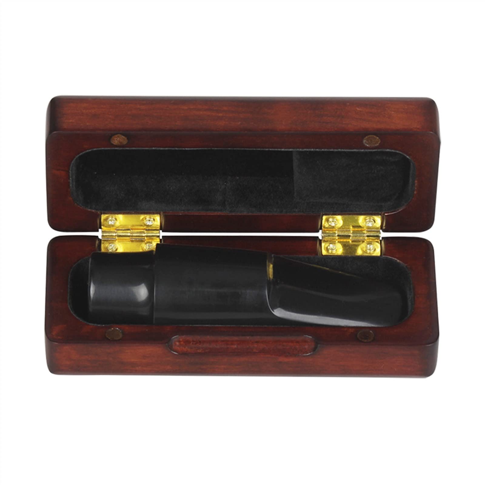 TSTS Caja De Boquilla De Saxofón Alto De Madera Maciza, Caja De Boca De Saxofón, Piezas De Instrumentos Musicales Accesorios de repuesto para saxofón