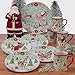 Certified International Joy of Christmas Teapot 40 oz.