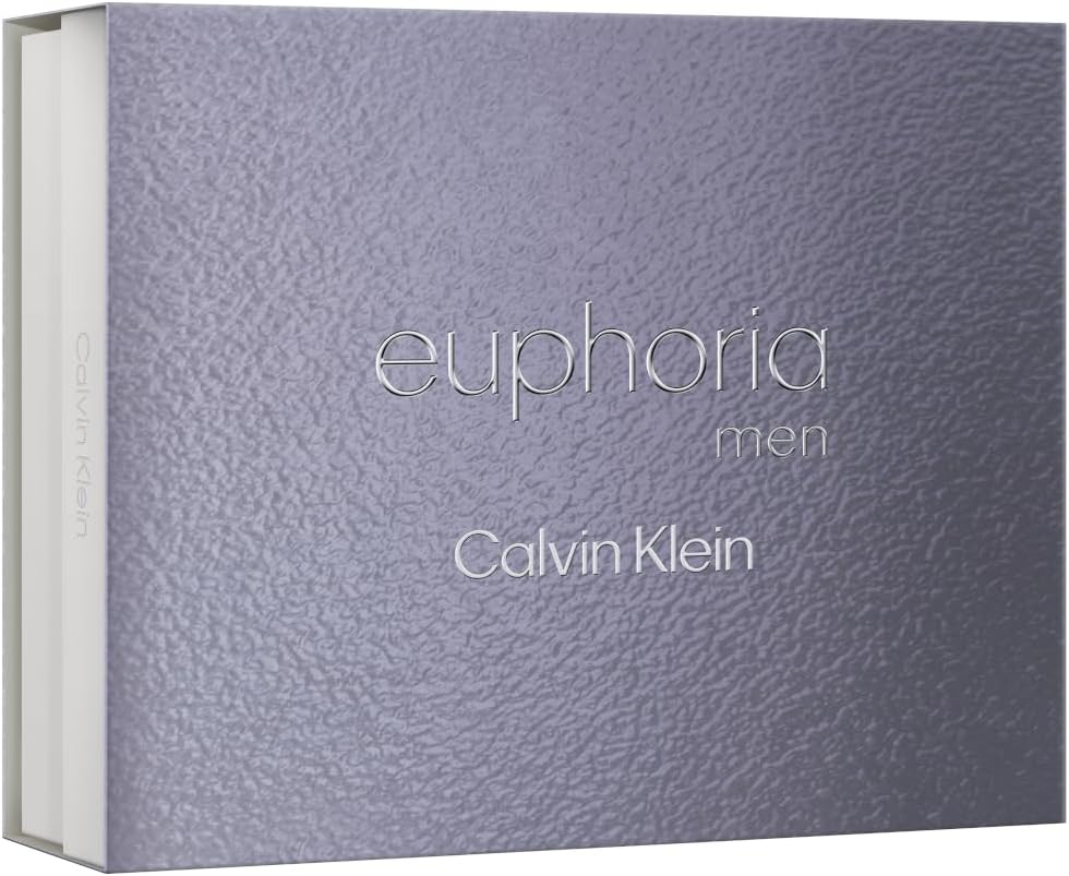 Calvin Klein Euphoria 3-Piece Gift Set for Men, 3.4 Oz EDT, 0.5 Oz EDT and After Shave Balm - Image 3