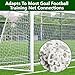 RunNico 50Pcs Soccer Net Clips, Goal Net Clips, Plastic Football Net Clip for Soccer Training and Gaming Attachment