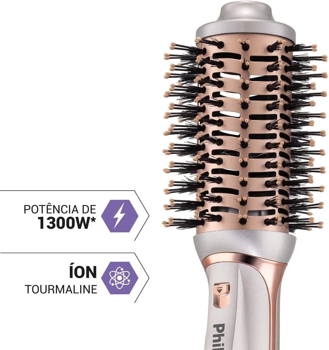 Escova Secadora Philco Bivolt 1300W PES32 Escova e Secador Bivolt