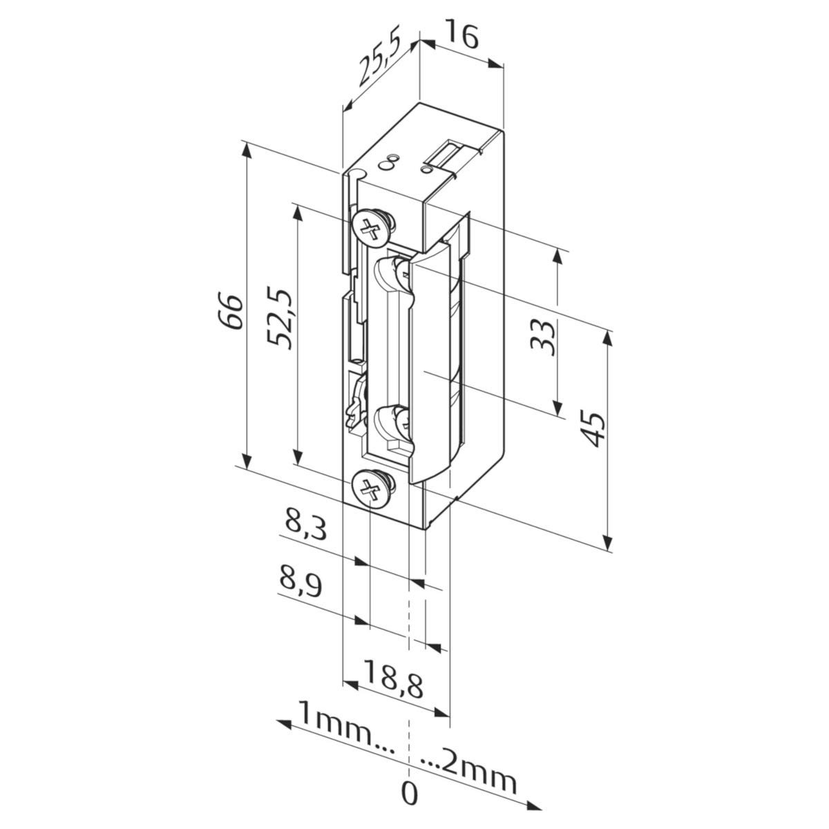effeff Türöffner 118E D11