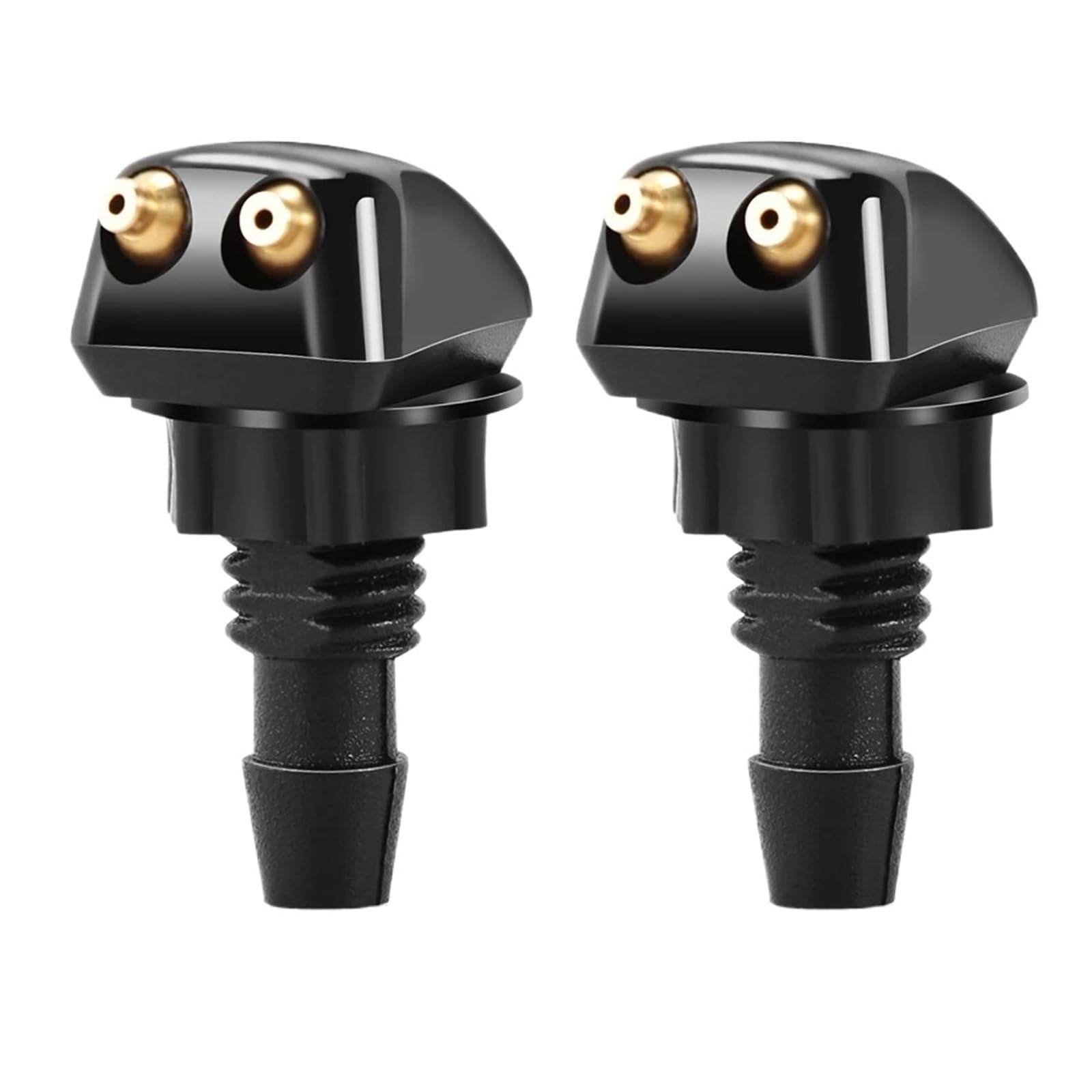 Pacgydk One Color Car Windshield Nozzles Fit For Chevrolet Cruze Aveo Captiva Niva Spark Orlando Sail 2X Universal Car Front Windshield Washer Wiper Nozzle
