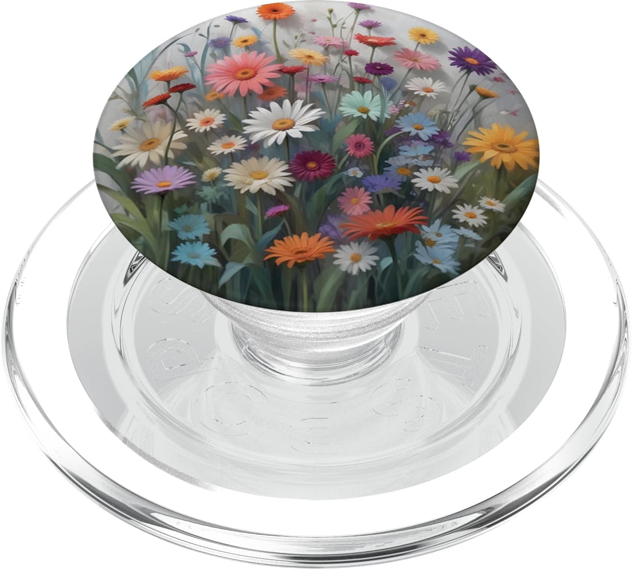 Blooming Flowers Mixed Flower Bouquet PopSockets PopWallet for MagSafe