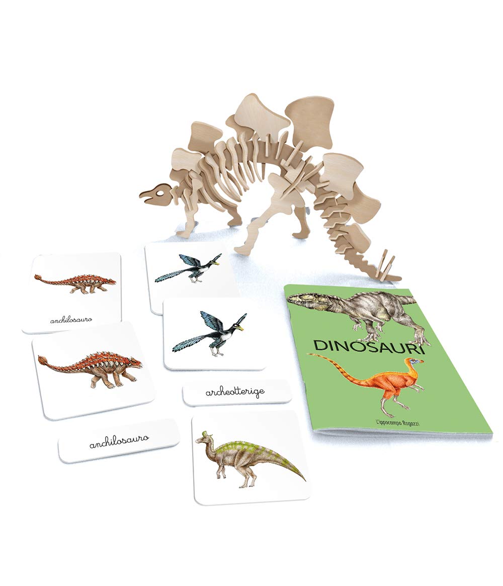 Il mio cofanetto Montessori dei dinosauri. Nuova ediz. Con gadget