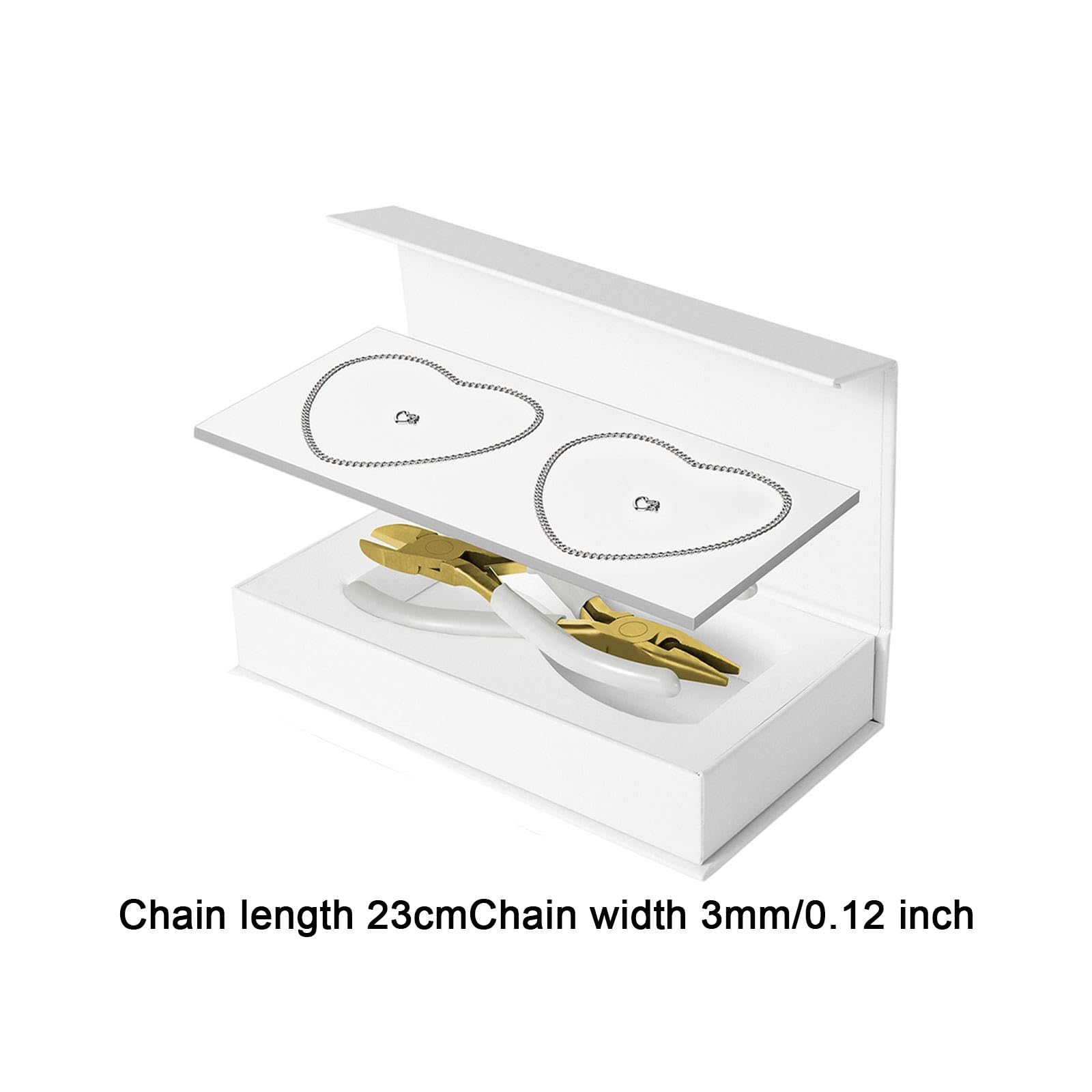 Perfeclan Permanentes Armband-Set, Geschenke für Paare, leichtes Armband-Herstellungs-Set, Schmuck, für Valentinstag, Hochzeit, Strand, Geburtstag