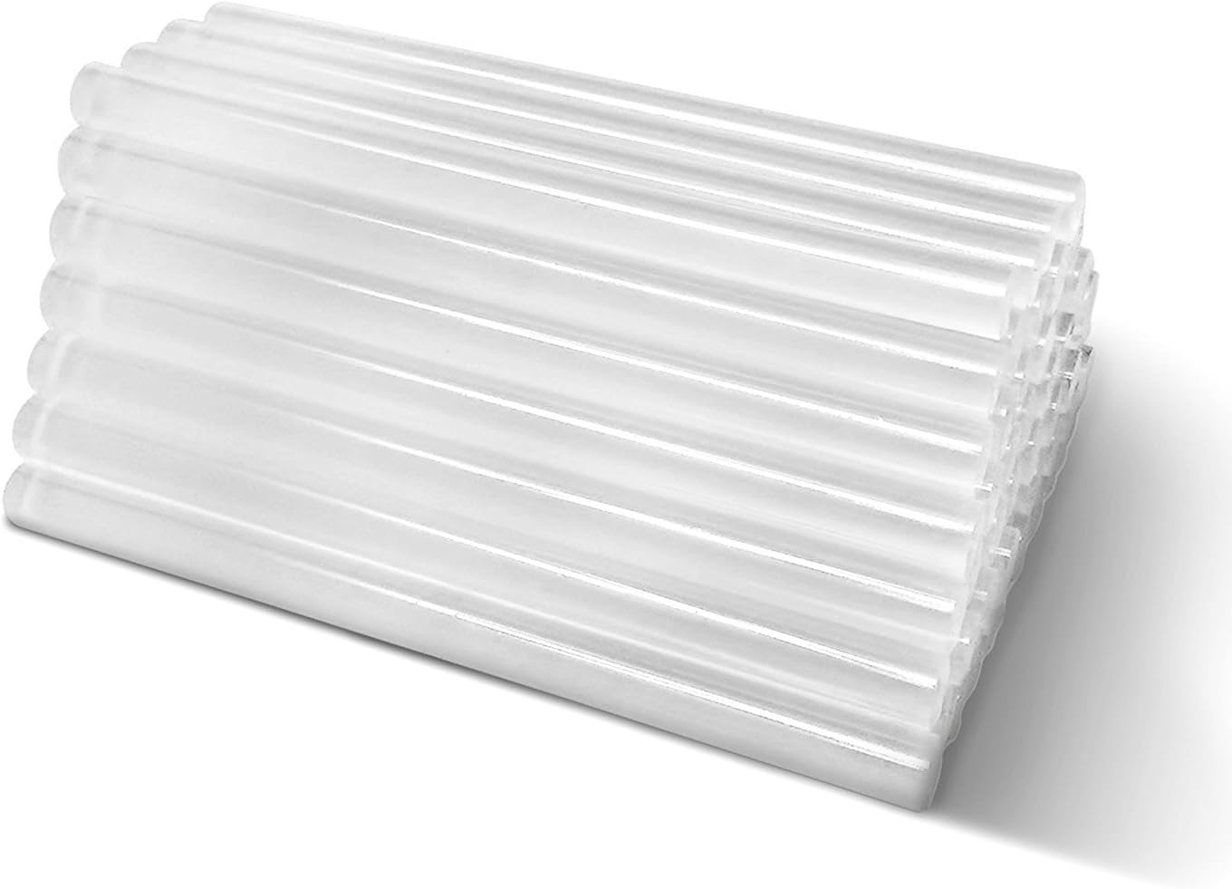 Amdai 7.2mm Hot Glue Sticks (50 Pack) - Ultra Clear Hot Melt Craft Glue for Hobby Crafting, Woodworking, Plastics, Fabric, Ceramics, Glue Gun & More - 7.2mm x 100mm