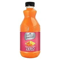 San Benedetto Succoso Zero Arancia Carota e Limone 900 ml. Bevanda a base di frutta leggera e dissetante in Acqua Minerale Naturale, zero zuccheri aggiunti e pochissime calorie