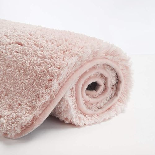 Suchtale - Alfombra peluda de microfibra suave para baño, antideslizante, absorbe el agua, lavable a máquina, alfombra de felpa gruesa para ducha