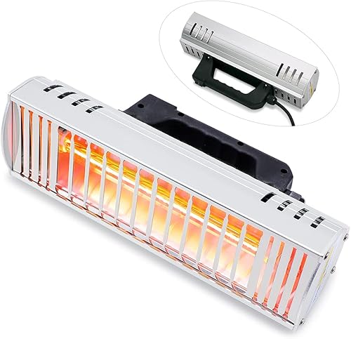 DATOUBOSS Infrared Paint Curing Lamp 1000W Infrared Paint Dryer IR Lamp for Car Body Repair Paint Curing Systems 110V