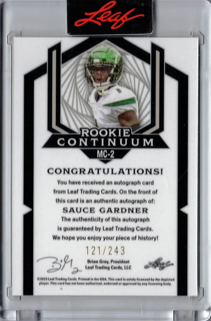 Amazon.com: 2022 Leaf Metal Rookie Continuum #MC-2 Ahmad