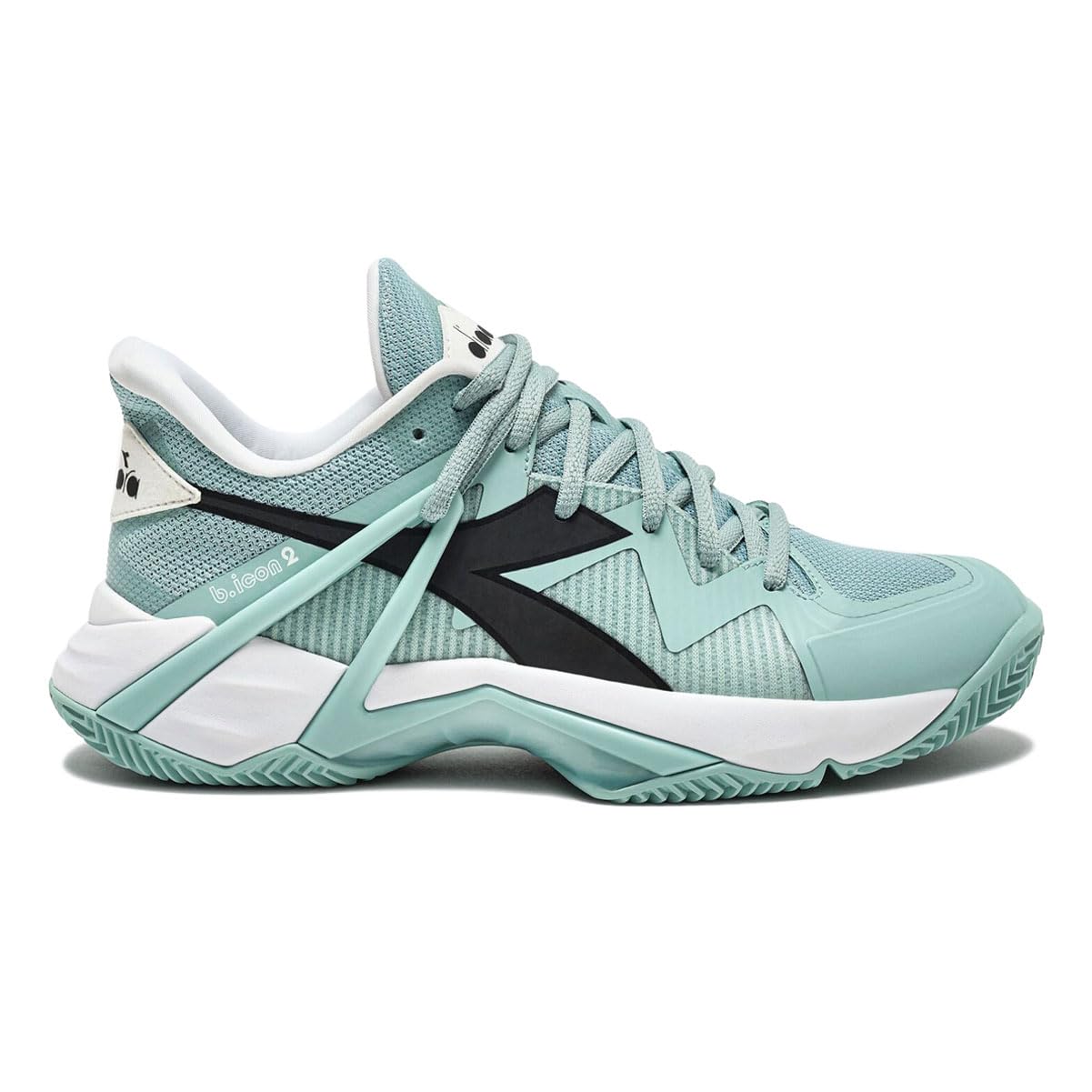 Diadora B.ICON 2 AG 28cm 新品 Diadora Tênis masculino B.Icon 2 Clay Corsair azul e branco