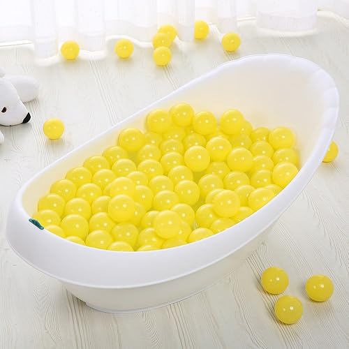 Miniatura 6 de PlayMaty Pelotas de 100 bolas de plástico para niños, juguetes divertidos para bebés, casa de juegos, piscina, decoración de fiesta de cumpleaños