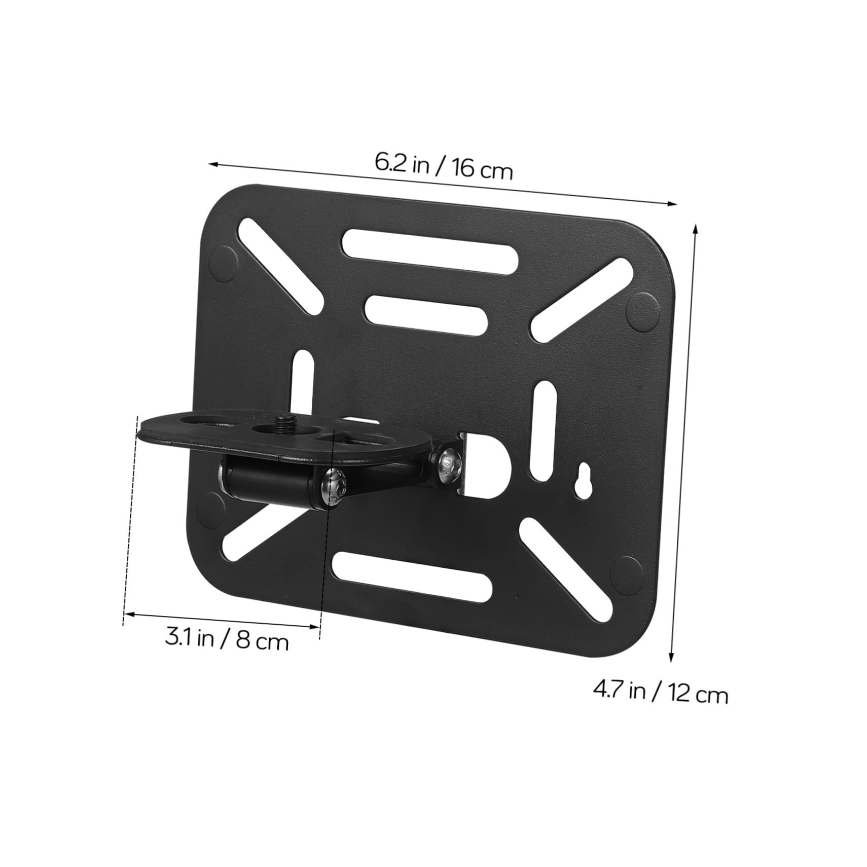 Cabilock Foldable Desktop Projector Stand Metal Mount for Projectors Lightweight and Portable Bracket for Outdoor Events Office Meetings and Home Use