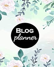Blog Planner Blog Planning Notebook Blogger Log Book Blog Planning Sheets Daily Blog Posts Blog Monthly Planner Guest Blogging Social Media Perfect Gift For Bloggers And Content Writers