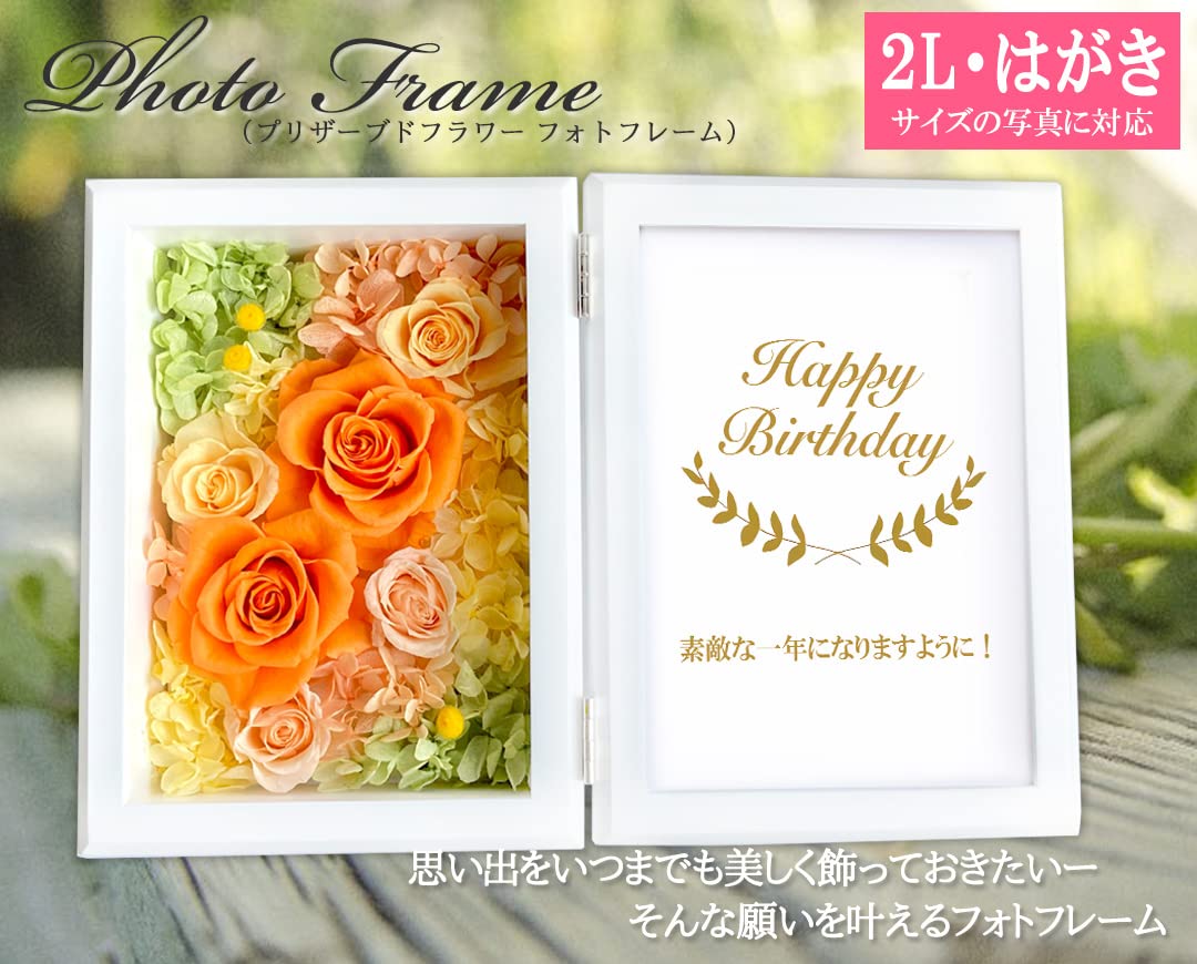 Amazon.co.jp: フォトフレーム 2l ハガキ写真対応 写真立て おしゃれ