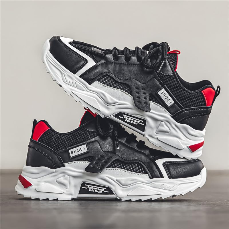 Men's Casual Shoes – Fashionable Breathable Chunky Sneakers, Youth-Oriented Korean-Style Thick-Soled Sports Shoes for Trendy Looks3