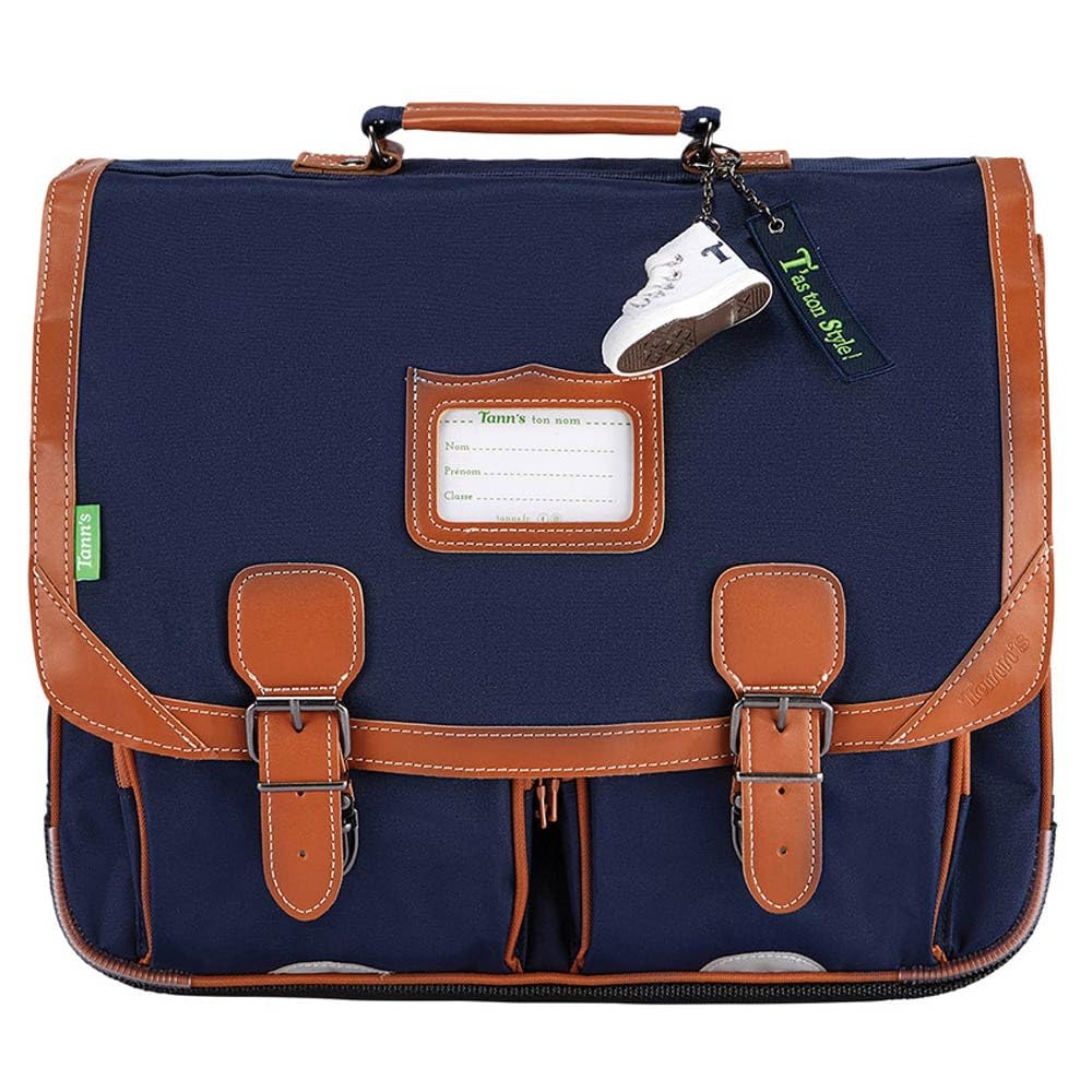 Cartable 41 cm Tann's Les Signatures Camille Bleu Marine