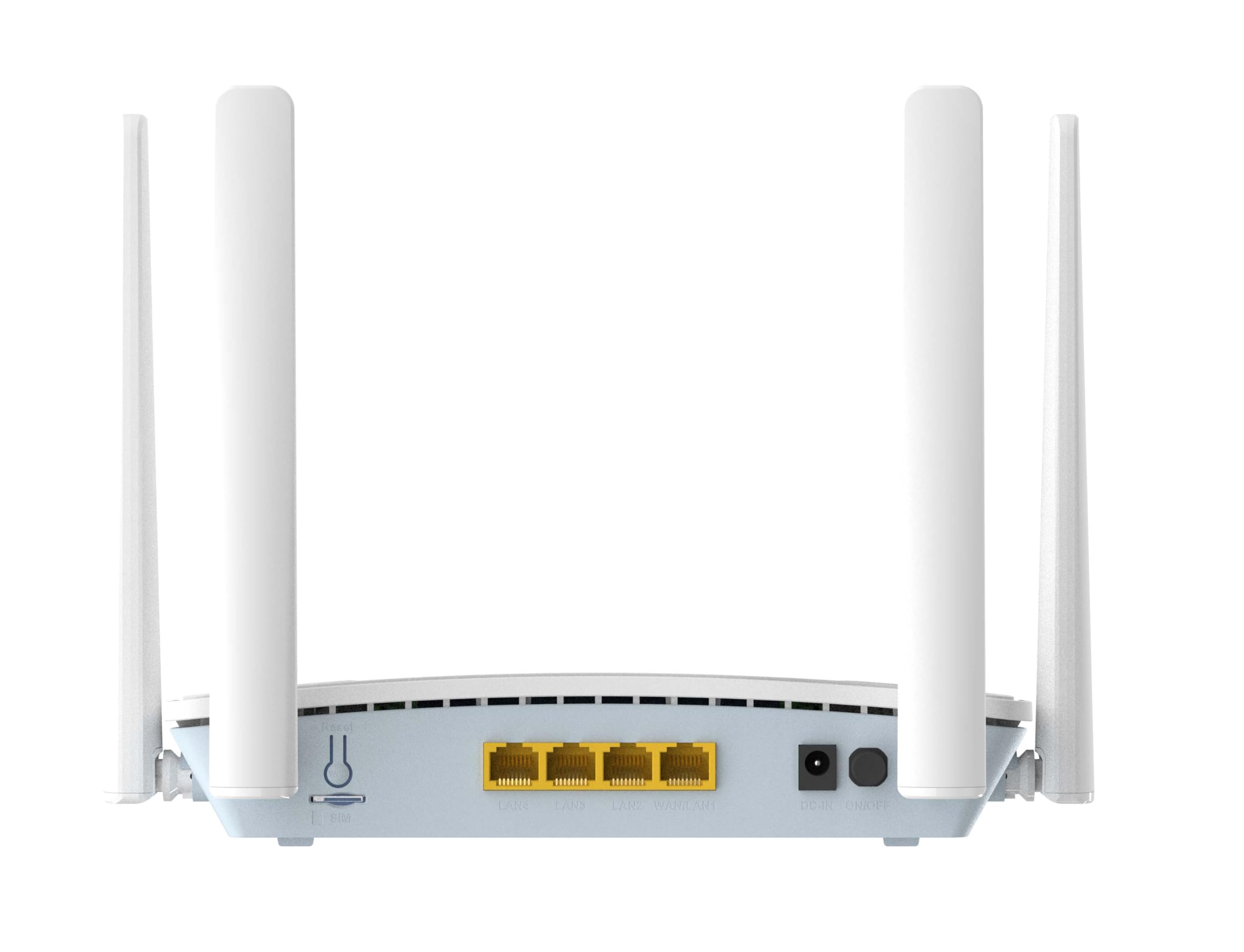 D-Link G416C Router Wi-Fi 6 AX1500 4G LTE – Router móvil con Ranura SIM, LTE Cat 6, hasta 1.5 Gbps, WPA3, Doble Banda, 3 Puertos LAN, Failover, MU-MIMO, OFDMA