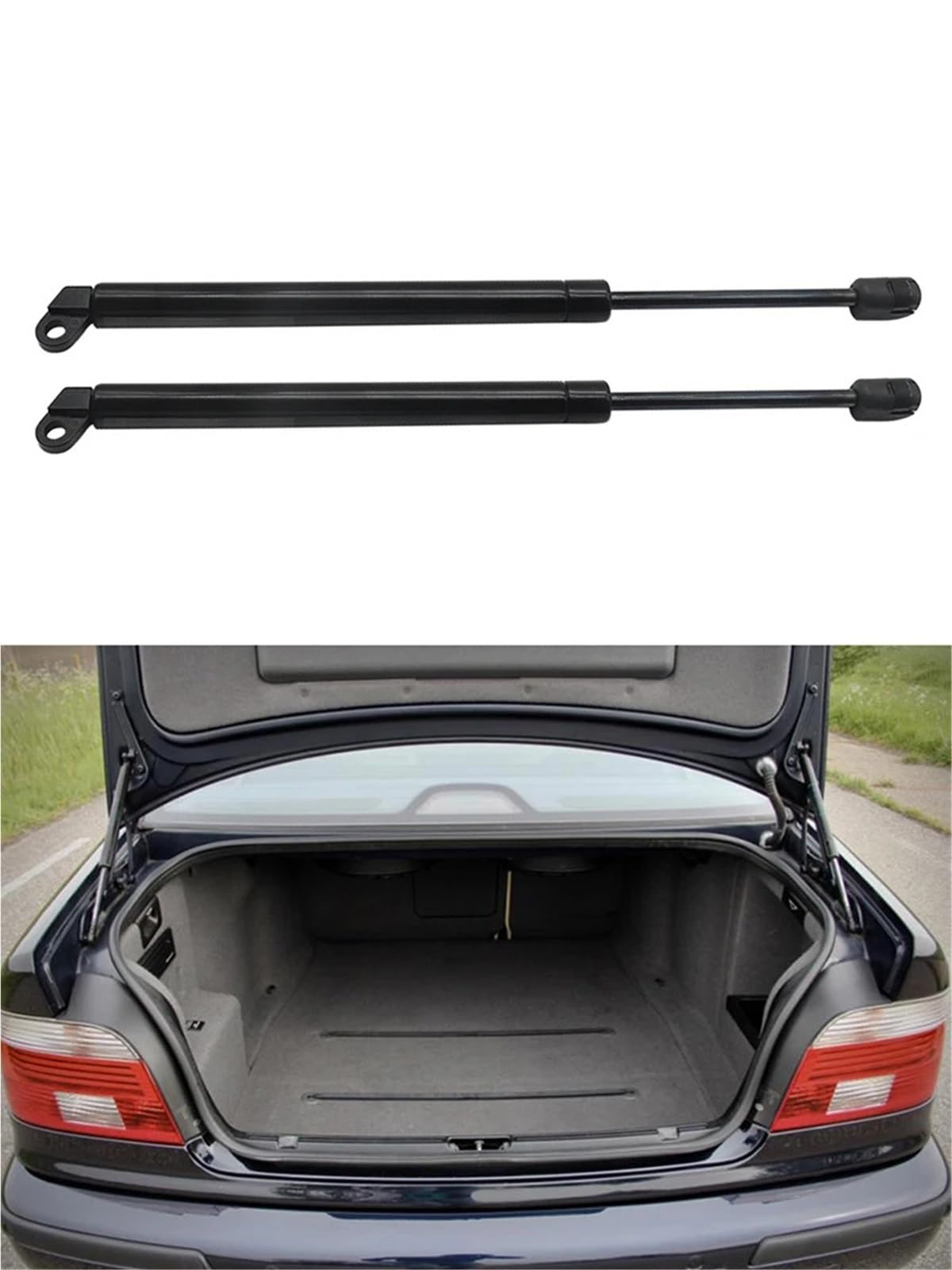 Amortyzatory samochodowe Air Suspension 2 szt./zestaw tylny podnośnik bagażnika siłowniki gazowe do BMW serii 5 E39 525i 528i 530i 540i M5 1997-2003