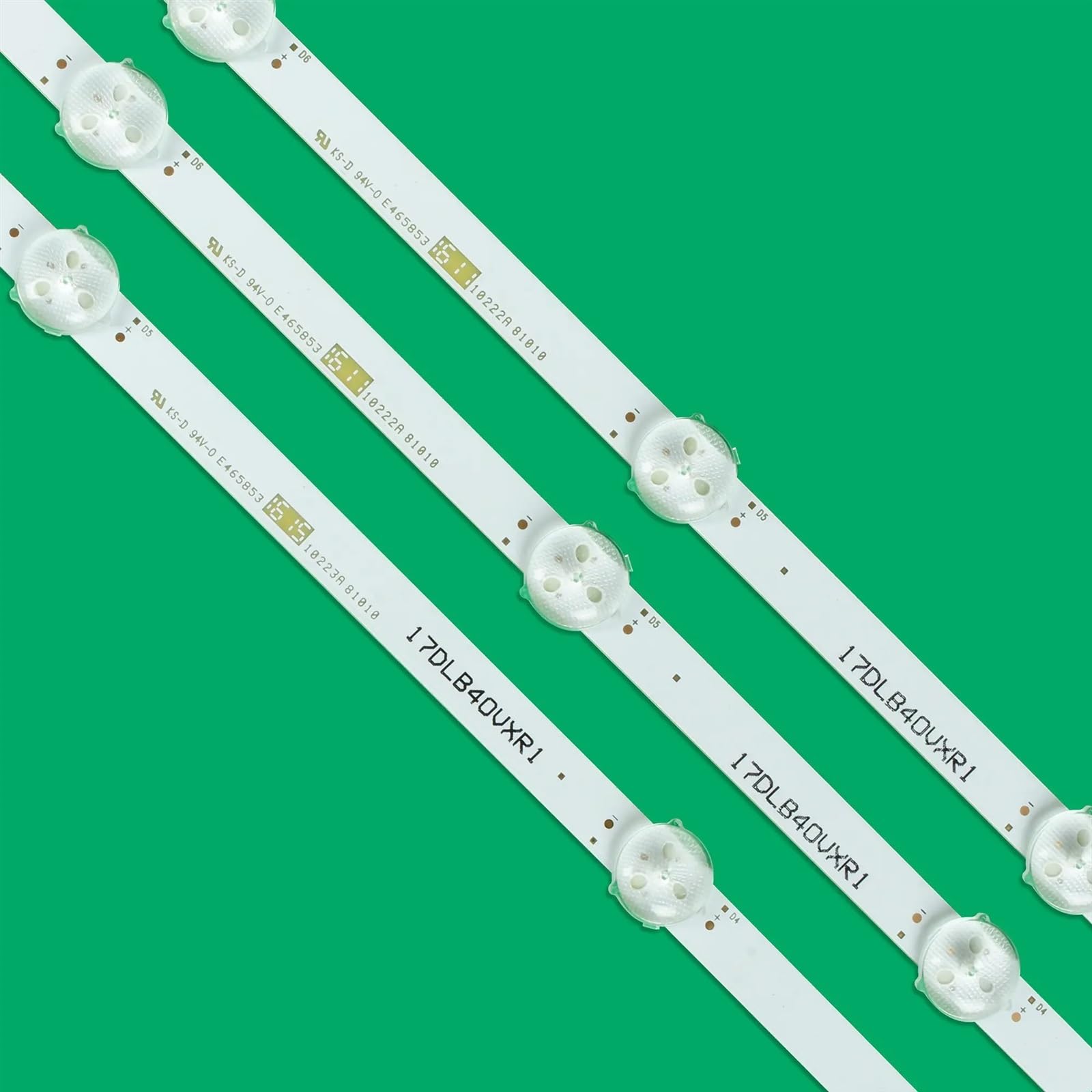 Kit 3 Pièces 745mm LED Bande Rétro-éclairage pour LG Vestel Bush DLED40287FHD