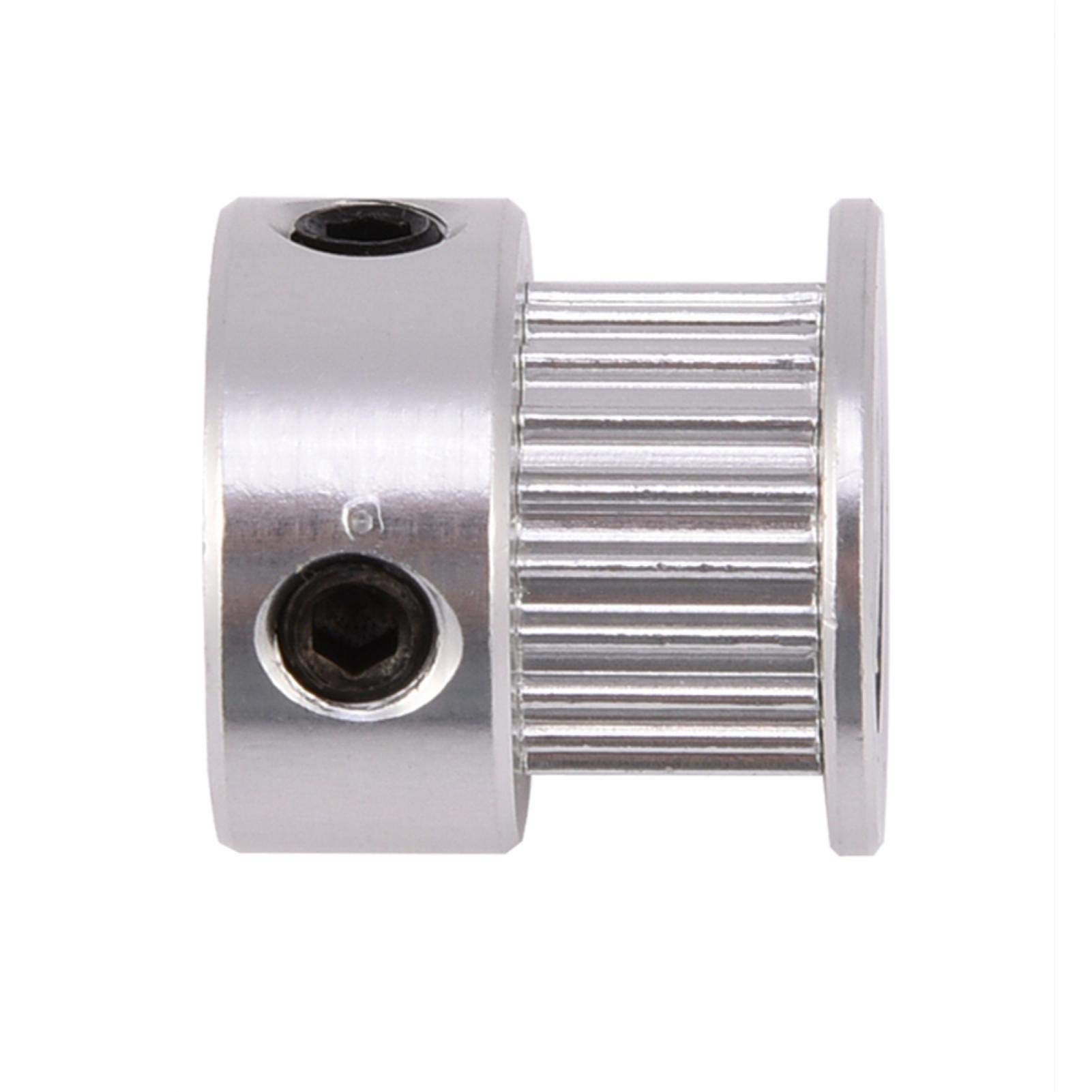 5 Pulegge Dentate In Alluminio 20Denti Per Cinghia 6mm - Foro 5mm/8mm, Per Stampanti 3D - Foto 4