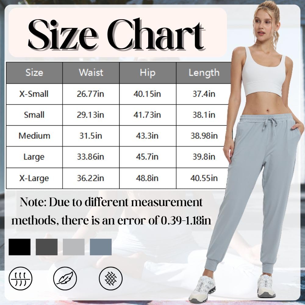 Paquete de 3 pantalones deportivos para mujer, pantalones largos de entrenamiento, fitness, cintura alta, deportes, yoga, ocio, ocio, con bolsillos