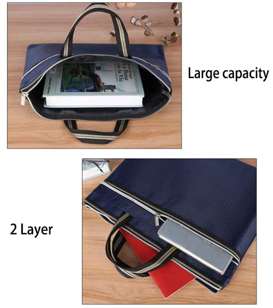 Aktenaufbewahrungstasche A3 - Dokumententasche Mit Reißverschluss Wasserdicht