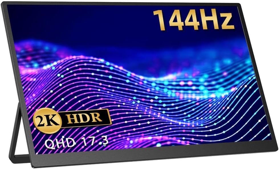 Amazon.co.jp: EVICIV モバイルモニター 17.3インチ 2K 144Hz