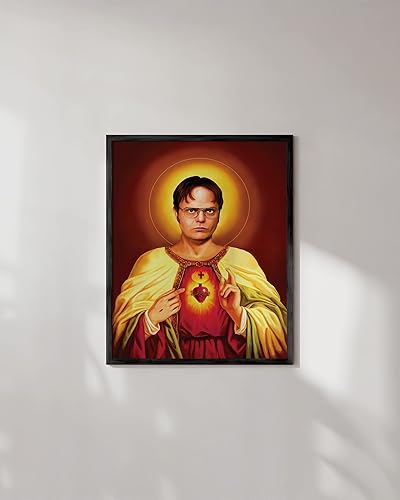 Miniatura 6 de HAUS AND HUES Póster de The Office Dwight Schrute  Arte de pared del programa de televisión The Office, decoración de pared divertida, póster de