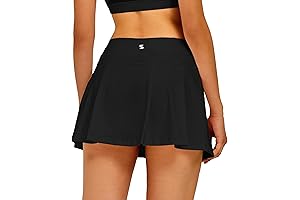 Women's Mini Tennis Skirt with Inner Shorts