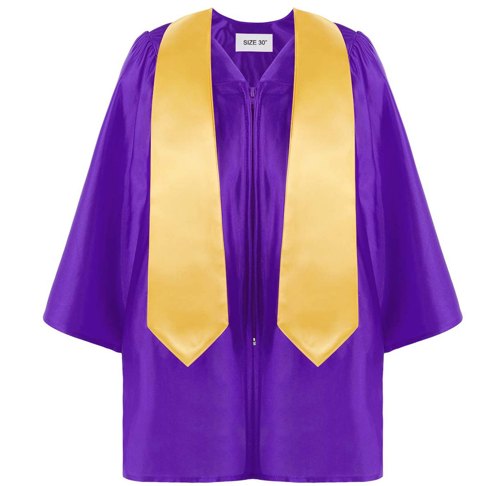 Kids Graduation Cap and Gown Set Unisex Kindergarten Preschool Graduation Outfit for Boys and Girls Fancy Dress Bachelor Robe Stage Performance School Ceremonies Costume Age 2-12 Years