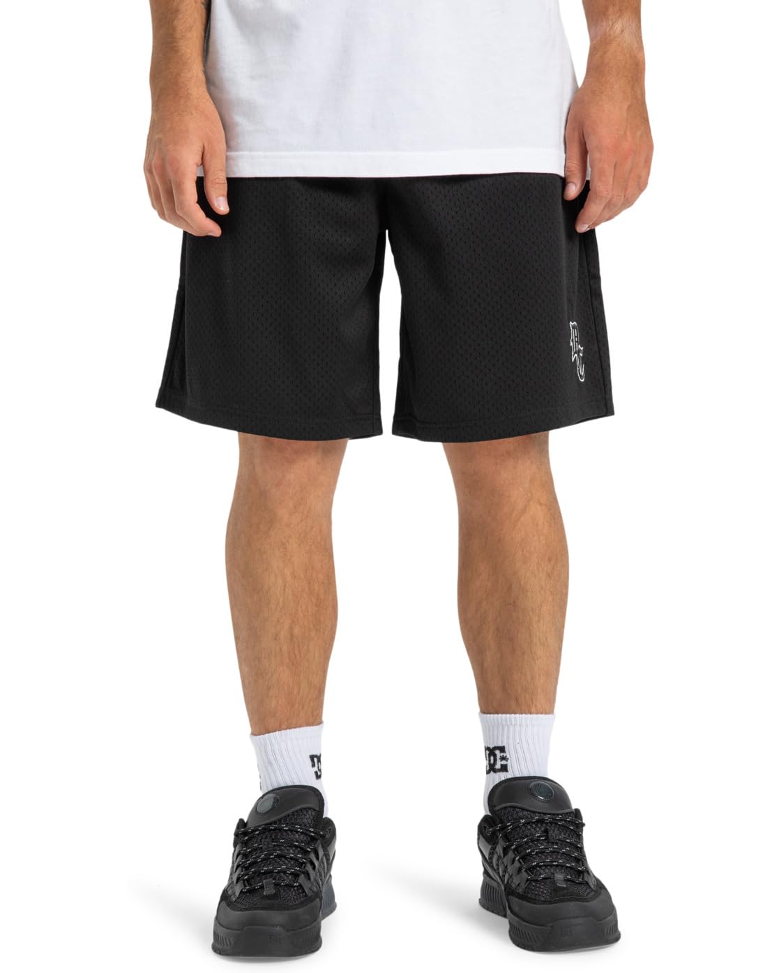 DC Shoes No Hitter - Elastic Waist Walkshorts for Men - Elastic Waist Walkshorts - Men - Black